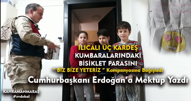 Bisiklet Paralarını Jandarmaya Verdiler