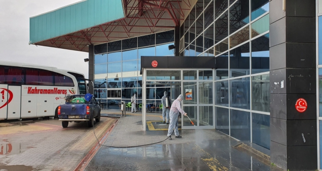Büyükşehir Her Alanı Dezenfekte Ediyor !