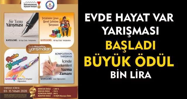 Büyükşehir’den Dört Yarışma