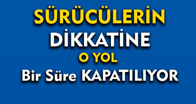 Doğu Çevre Yolu’nda Çalışma Var