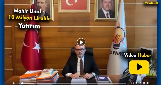Mahir Ünal Tedavi İçin Başka Şehre Gitmeye Gerek Kalmadı Artık