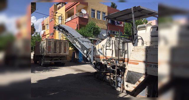 Adıyaman'da Asfalt Çalışması