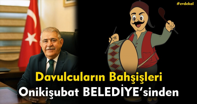 Davulcuların Ramazan Harçlığı Onikişubat Belediyesinden
