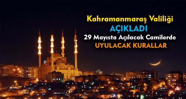 Kahramanmaraş Valiliği Açıkladı