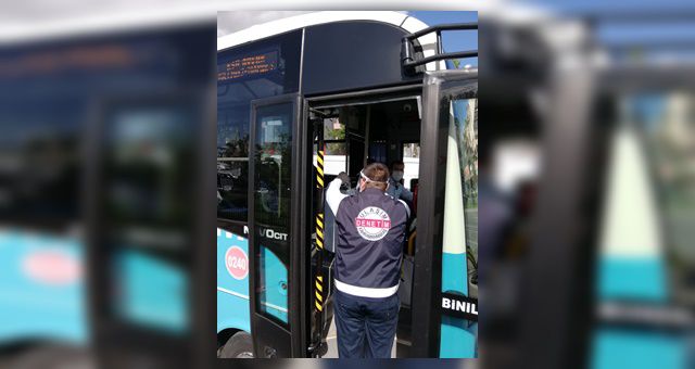 Toplu Taşımada Pandemi Tedbirleri Sürüyor