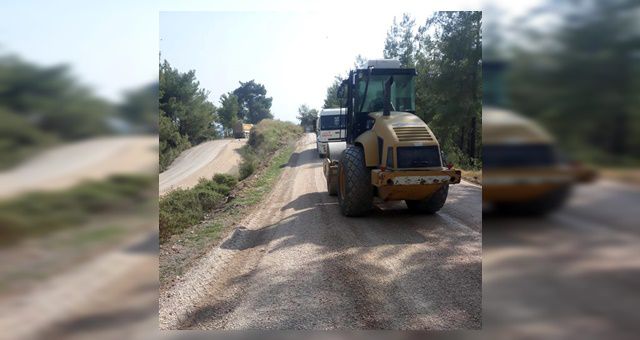 Andırın-Düziçi Yolu asfaltlanıyor