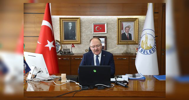 Başkan Bilgin Sanal Konferans İle Basın Toplantısı Yaptı