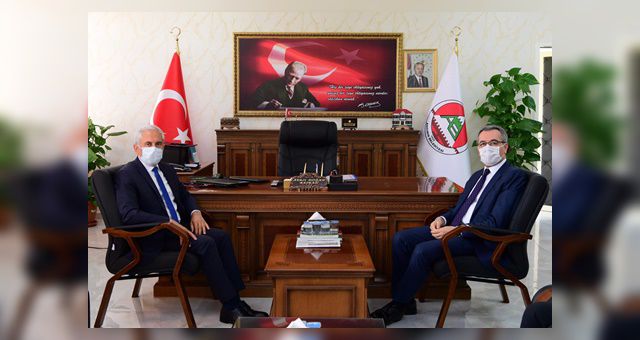 Başkan Güngör, Andırın Belediyesi’ni ziyaret etti