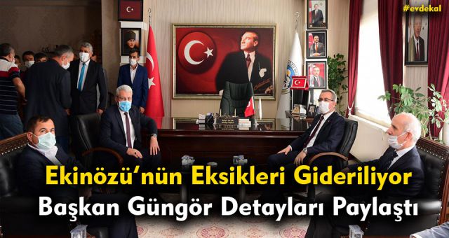 Başkan Güngör Ekinözü'nü Ziyaret Etti