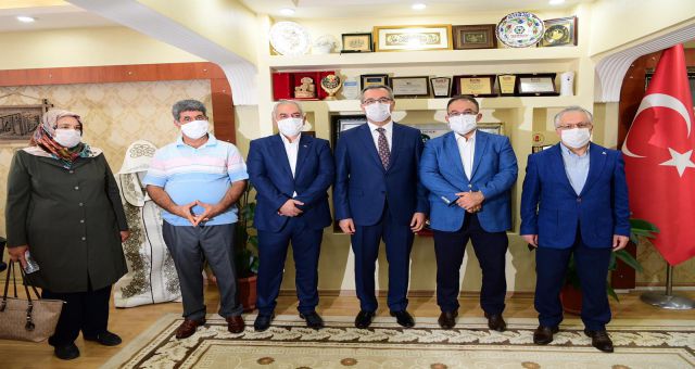 Başkan Güngör’den Afşin Belediyesine ziyaret