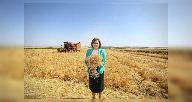 Başkan Şahin Çiftçinin Yüzü Gülerse Dünyanın Yüzü Güler