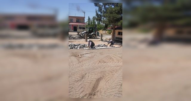 Büyükşehir’den parke çalışması