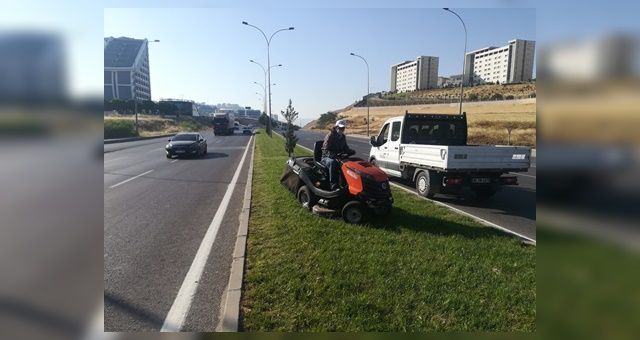 Büyükşehir'den Peyzaj Çalışması