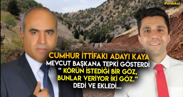 Cumhur İttifakı Adayı Battal Kaya'dan Mevcut Başkana TEPKİ