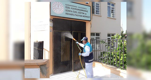 Dulkadiroğlu Dezenfekte Çalışmaları Devam Ediyor