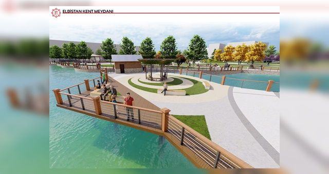 Elbistan Kent Meydanı 82 günde Bitecek