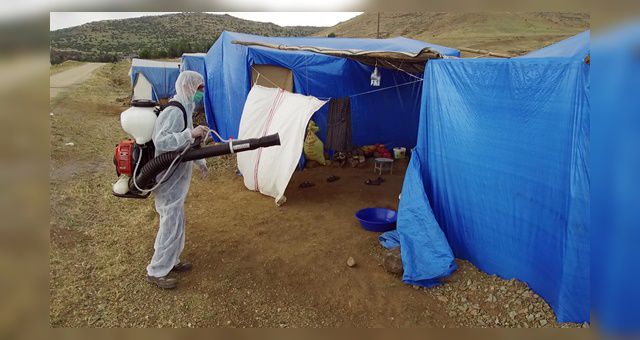 Kahramanmaraş'ta Ovalar İlaçlandı