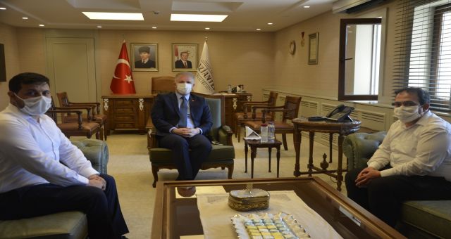 AKDO’dan Gaziantep Valisi Gül’e Ziyaret