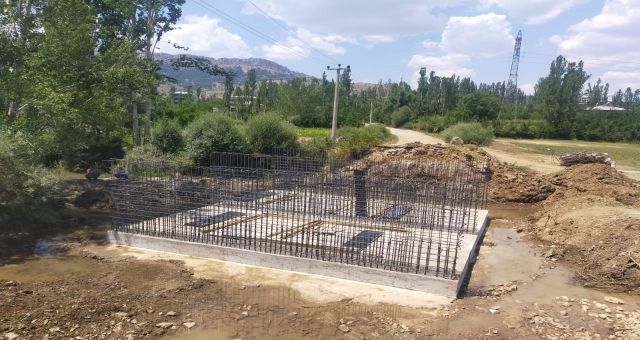 Değirmendereye Köprü Çalışması