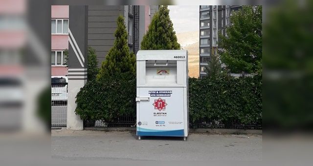 Elbistan'da Giysi Ve Ayakkabı Kumbarası