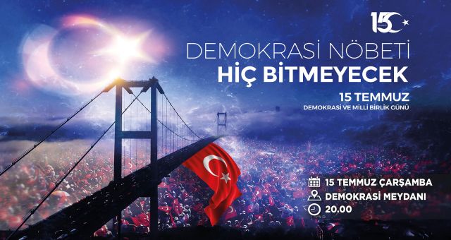 Kahramanmaraş'ta 15 Temmuz Programı