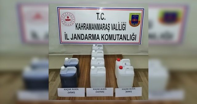 Kahramanmaraş'ta Kaçak İçki Yaptılar Gözaltına Alındılar