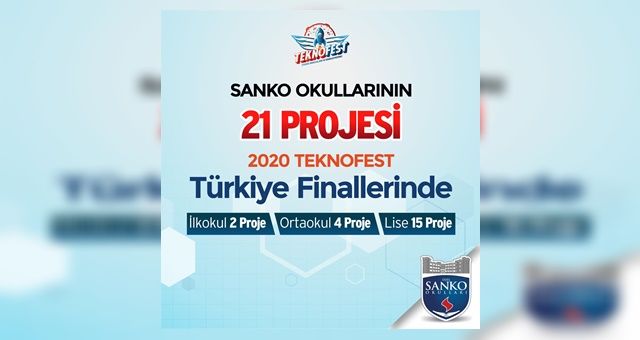 Sanko 21 Proje İle Teknofeste Katılıyor