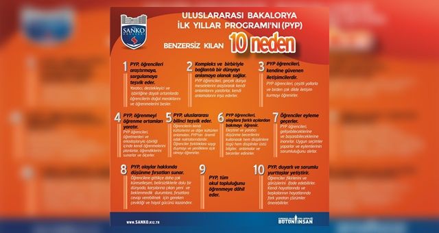 Sanko Okullarında Uluslararası Bakalorya Programı Başladı