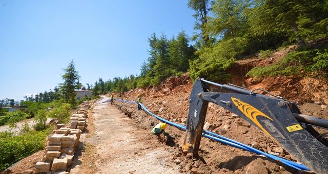 Yol Yanı Mahallesi İçme Suyu Sorunu Çözülüyor