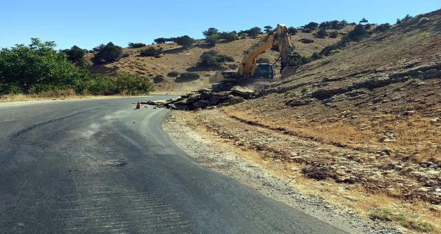 Bertiz Bölgesine Yol Çalışması