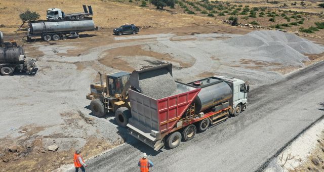 Gaziantep'te Yol Çalışmaları Devam Ediyor