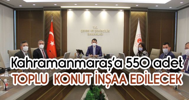 Kahramanmaraş Tekke için 550 Konut