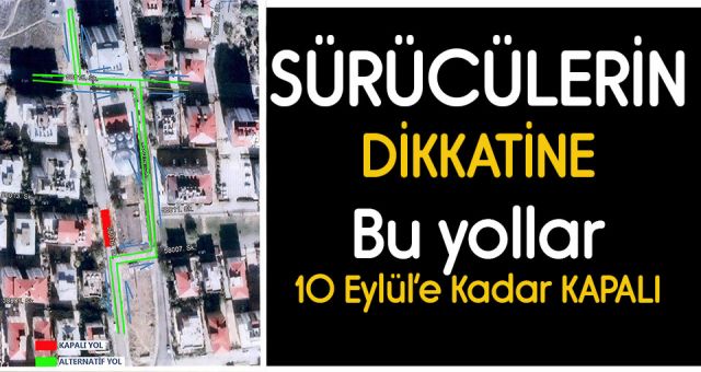 Kahramanmaraş'ta Sürücülerin Dikkatine