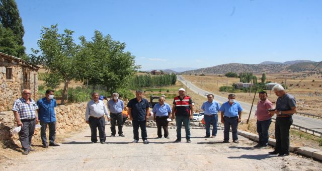 Nurhak'ta Yol Çalışması
