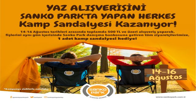 Sanko'dan Yaz Hediyesi Kamp