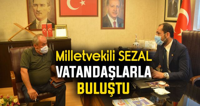 Vekil Sezal Vatandaşlarla Buluştu