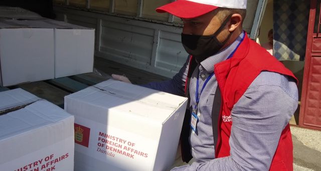 Gıda kolileri ihtiyaç sahiplerine ulaştırıldı