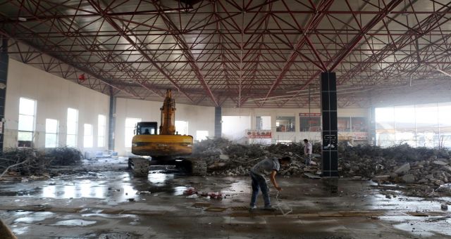 Kahramanmaraş Otogarında Yıkım Devam Ediyor