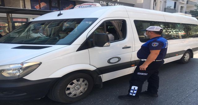 Kahramanmaraş'ta K Plakalı Araçlara Denetim