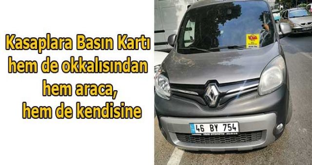 Kahramanmaraş'ta Kasaplara Basın Kartı !