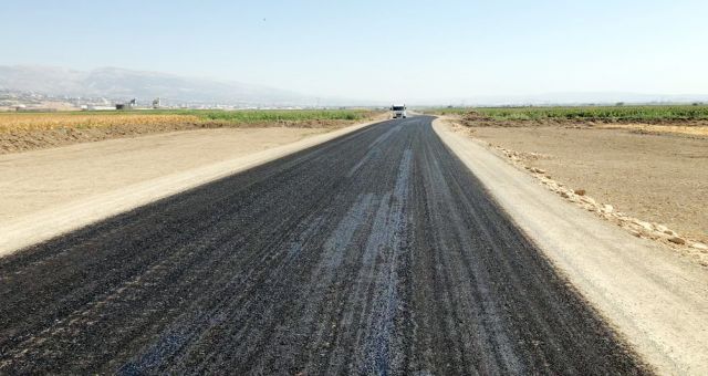 Önsen Yolunda sathi kaplama başladı