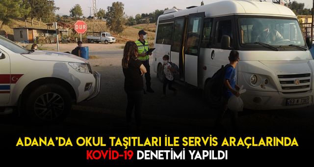 Adana'da İl Jandarma Komutanlığı Trafik Ekipleri Denetime Çıktı