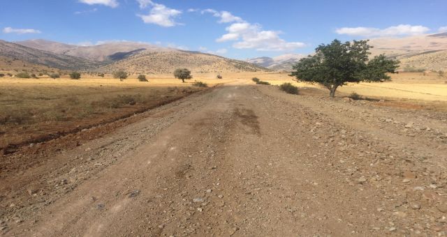 Afşinde Yol Çalışması