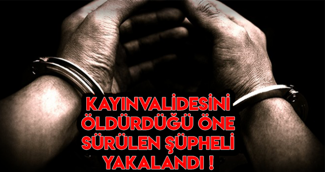 Antalya'da Kayınvalidesini Öldürdüğü Öne Sürülen Şüpheli Yakalandı