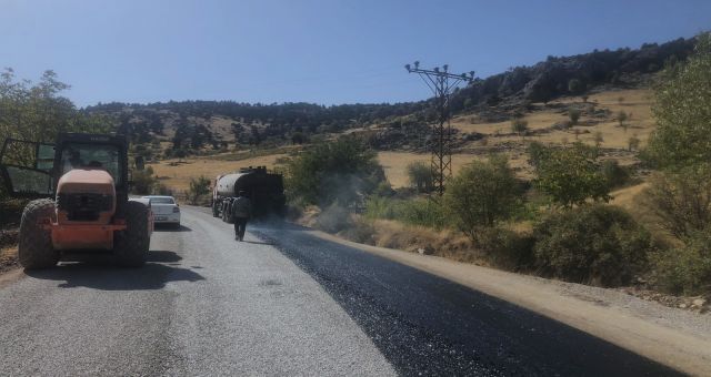Biçim Yolunda Asfalt Başladı