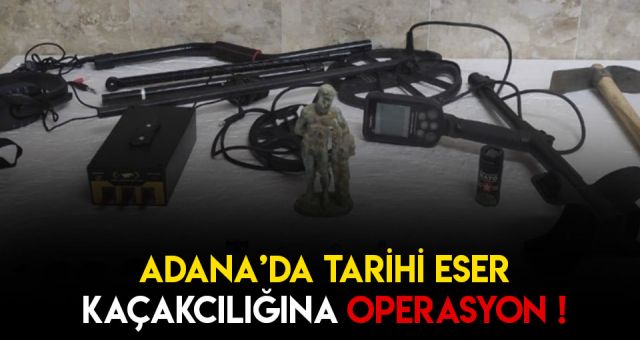 Bronz Savaşçı Heykelciği Ele Geçirildi