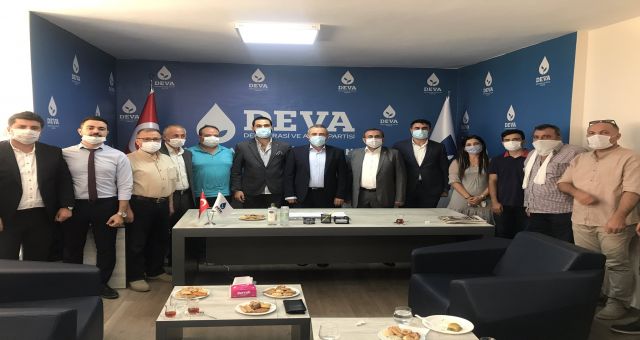 Chp Onikişubat Teşkilatından Deva Partisine Ziyaret