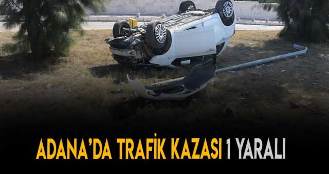 Direksiyon Kontrolünü kaybetti Elektrik Direğine Çarptı