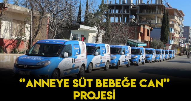 Gaziantep Büyükşehir Belediye'si 943 Bin Litre Süt Dağıttı