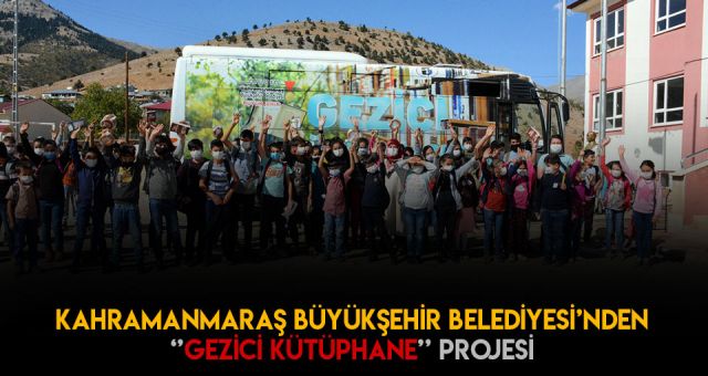 Gezici Kütüphane Öğrencilerin Ayağına Gidiyor